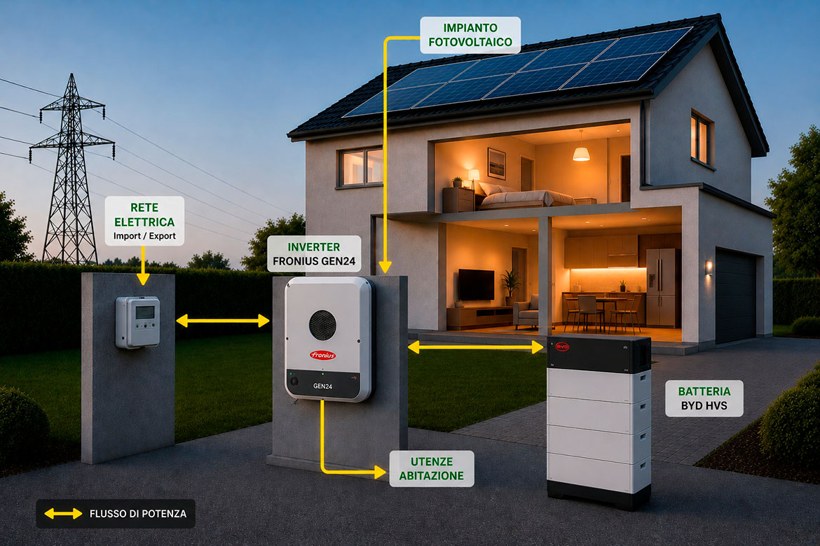 Impianti elettrici civili e domotica
